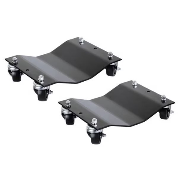 Fleming Supply Wheel Dolly- Set of 2, Steel Tire Skates with 3-Inch Ball Bearing Casters, Fleming Supply, Mfr#: 256497TBP